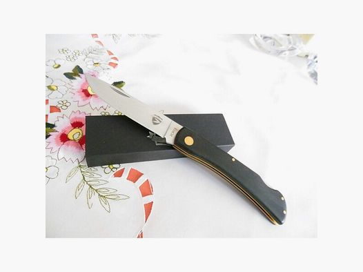 Taschenmesser HIPPEKNIEP Klappmesser Backlock-Verschluß -Messerheft Eiche NEU