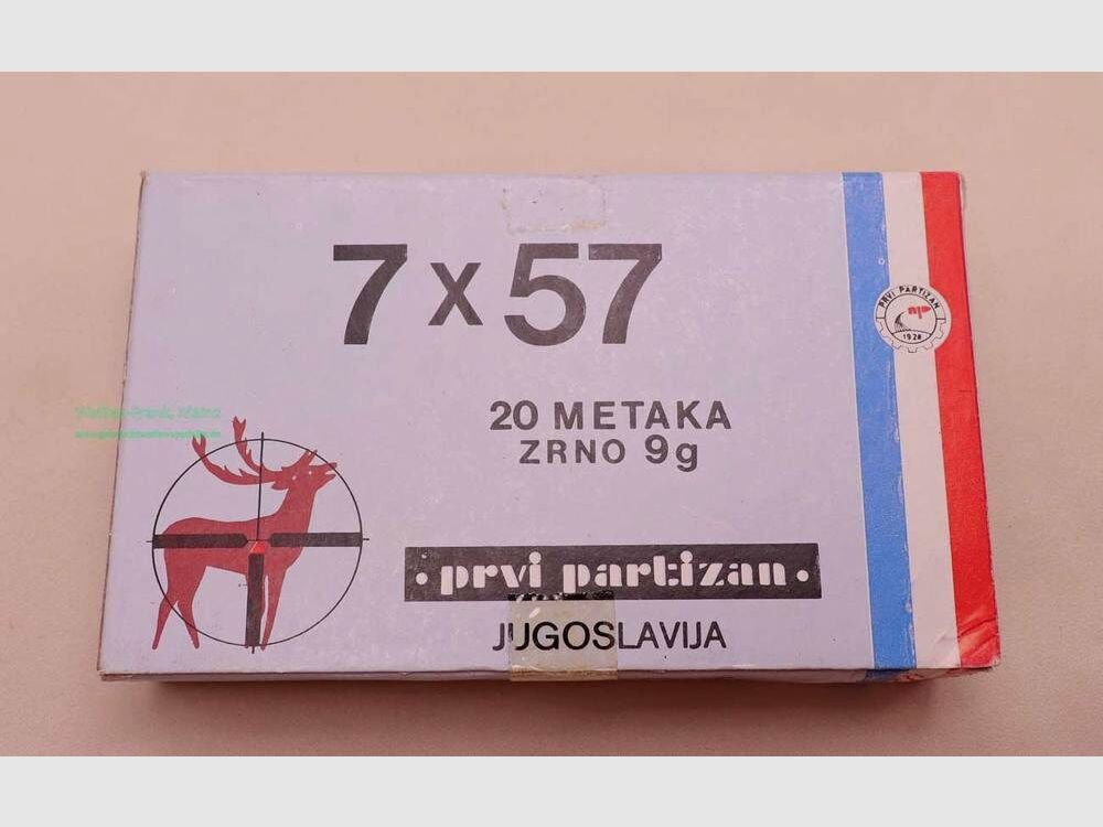 PPU/Prvi Partizan Büchsenpatronen