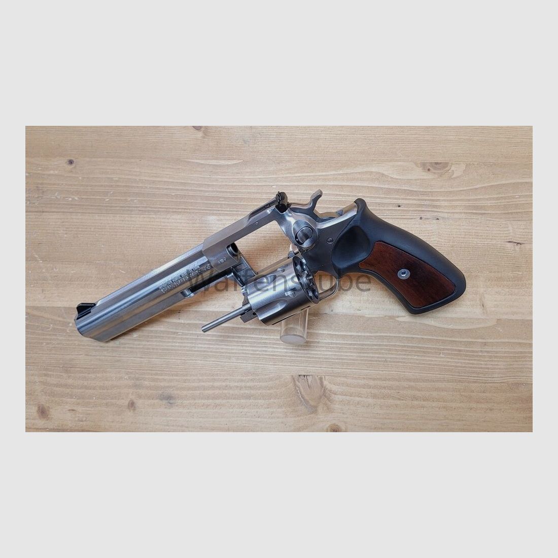 Ruger	 GP 100 - stainless - LL 6''