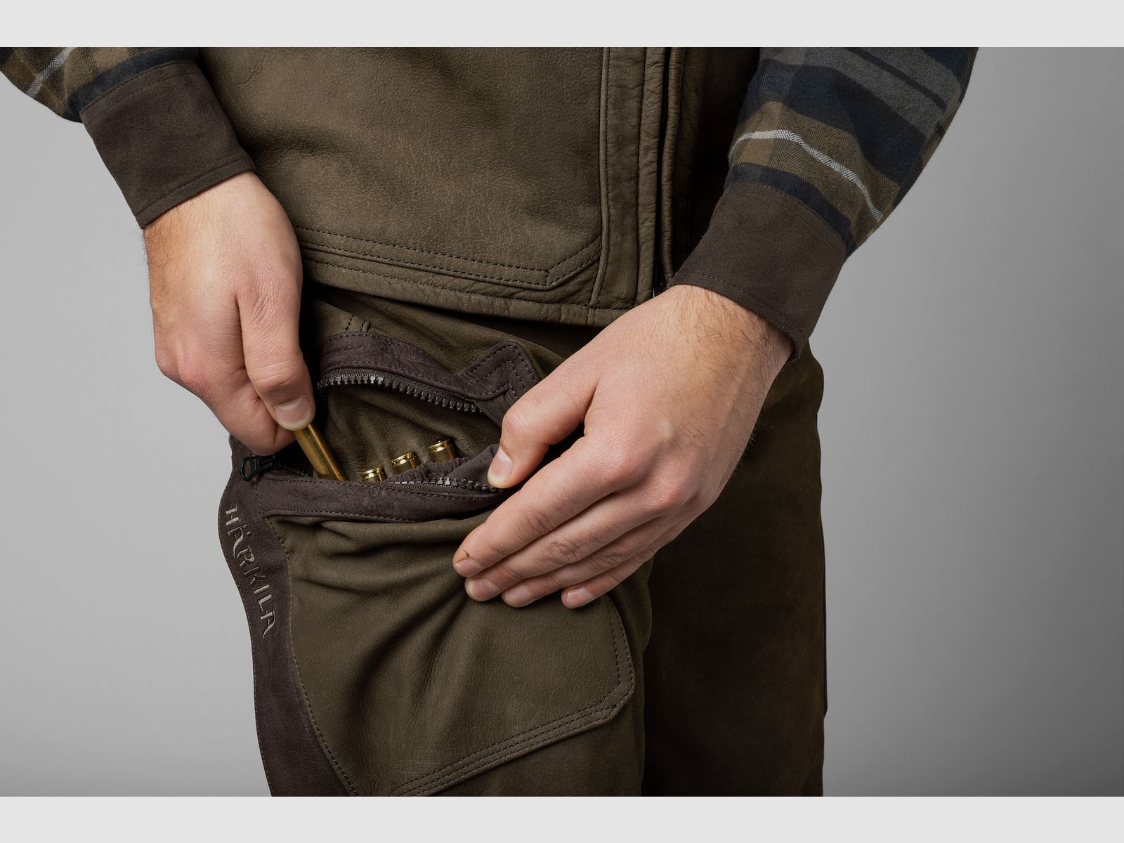 Härkila Pro Hunter pantaloni da uomo in pelle, immagine 4 di 10