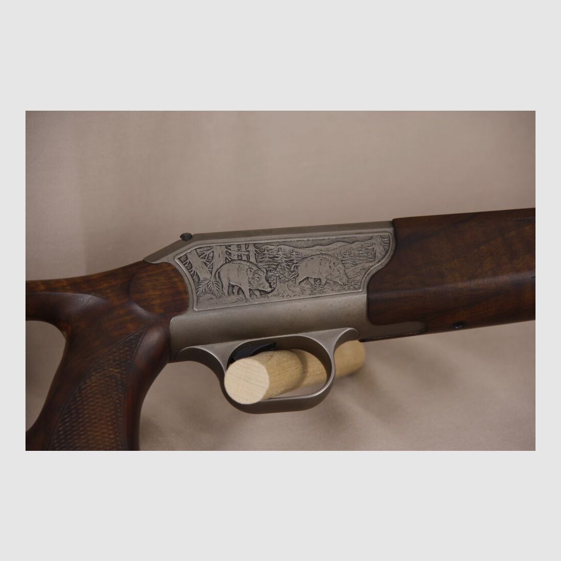 Blaser R93 - Lochschaft // Komplettierung // Tierstückgravur