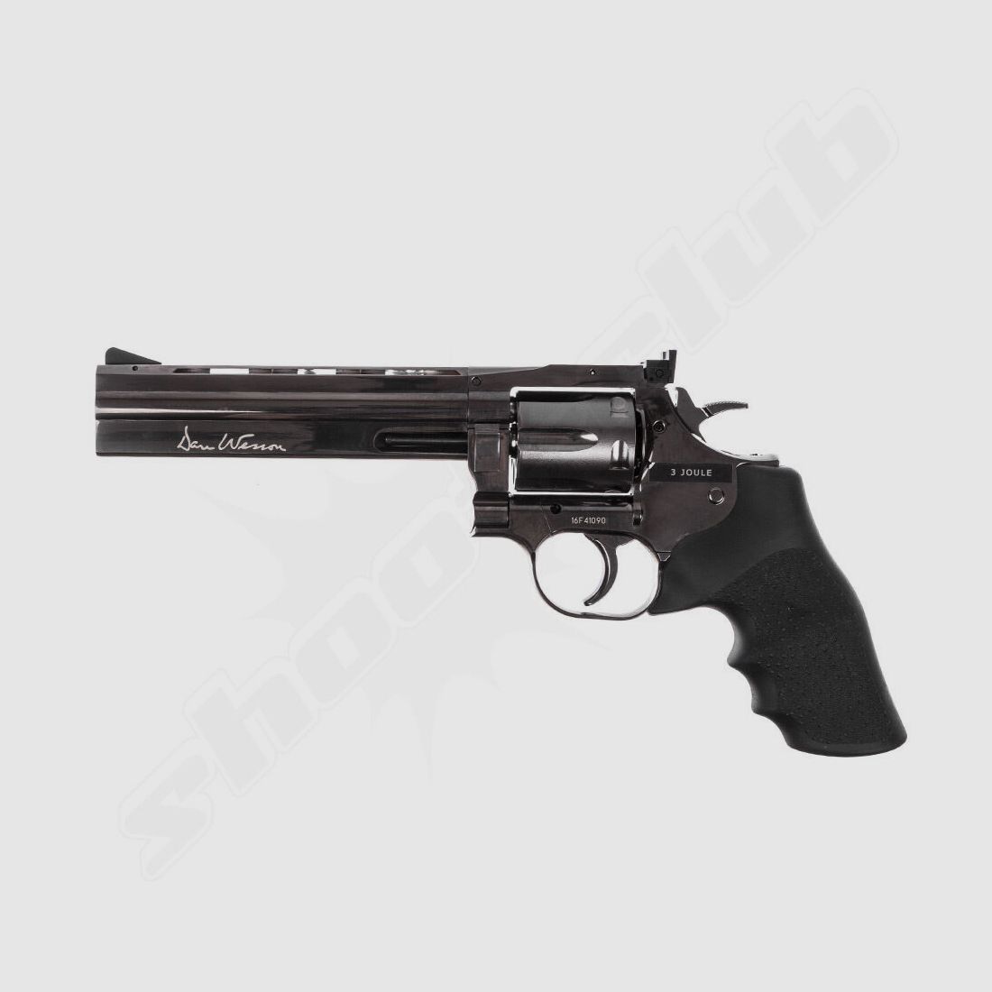 Dan Wesson 715 CO2 Revolver 6 Zoll 4,5mm / Stahlgrau / Set