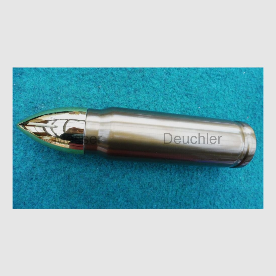 Thermosflasche Büchsenpatrone