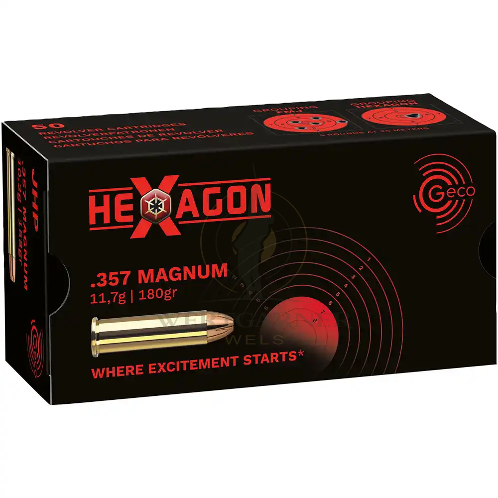 Geco Hexagon .357 Mag. 11,7g/180gr