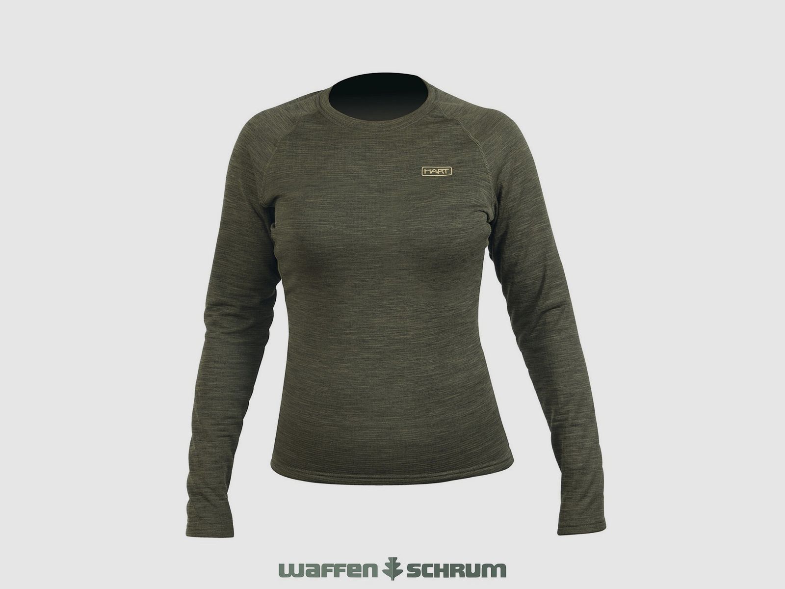 HART Langarmshirt Camiseta Trail Grün