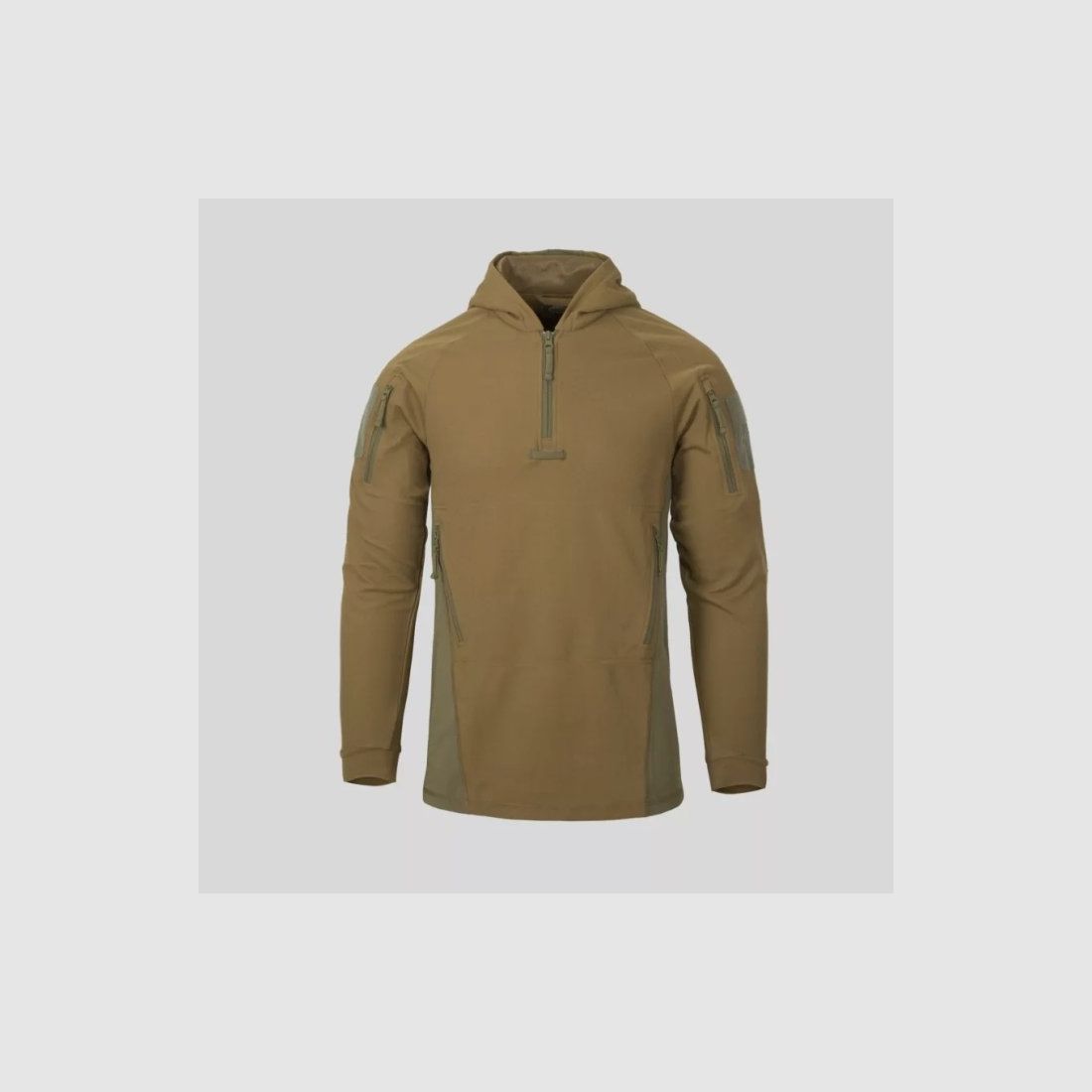 Felpa Helikon Range Hoodie Topcool – Coyote/Adaptive Green (BL-BRH-TC-1112A), immagine 1 di 4