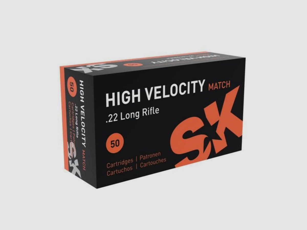 Lapua SK HV Match .22 LR ammunition, image 1 of 2