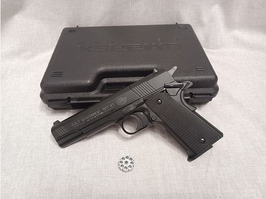 Colt Government 1911 A1 / 4,5 mm Diabolo / CO2 / Pistole / OVP (86)