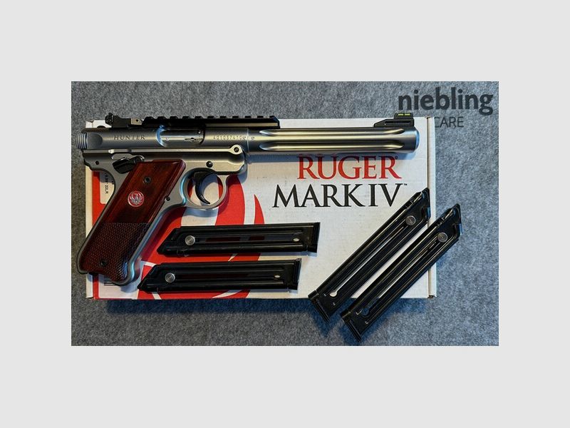 RUGER MARK IV Hunter Stainless .22LR / 6,88"