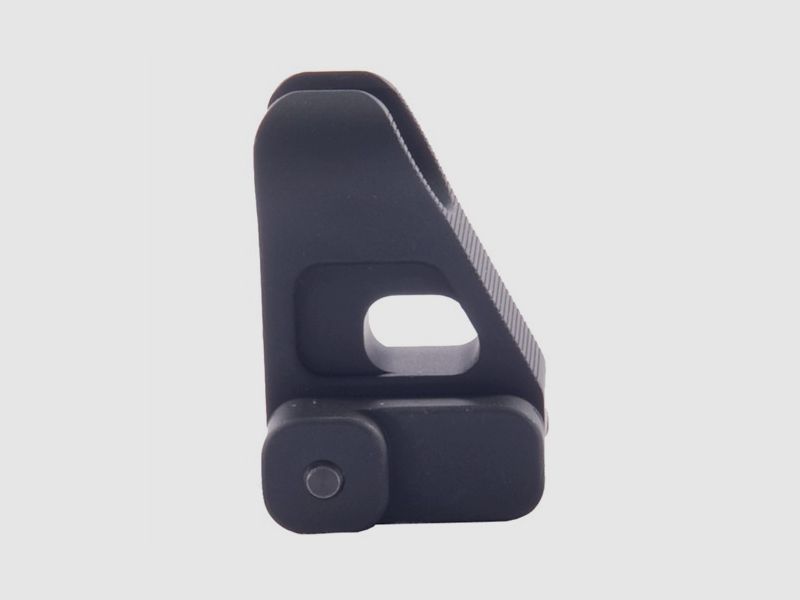 TROY INDUSTRIES 2″ STAŁY PRZEDNI CELNIK ALUMINIUM CZARNY, zdjęcie 4 z 5