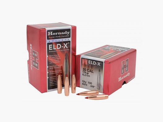 .308 Proiettili Hornady ELD-X 178 gr VE100