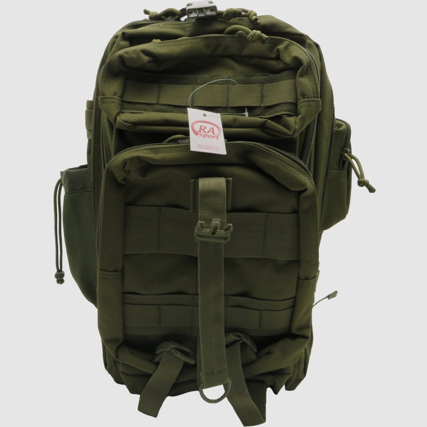 Zaino tattico 44x24x20 21 litri verde, immagine 1 di 2