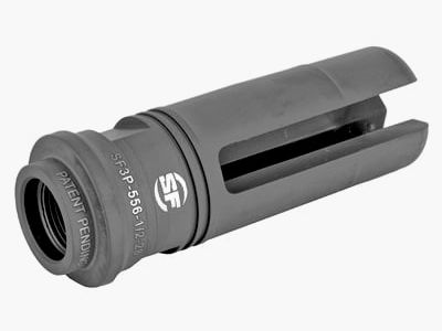SureFire 3-Prong Feuerscheindämpfer 5.56 NATO 1/2-28 mit SOCOM Schalldämpferaufnahme