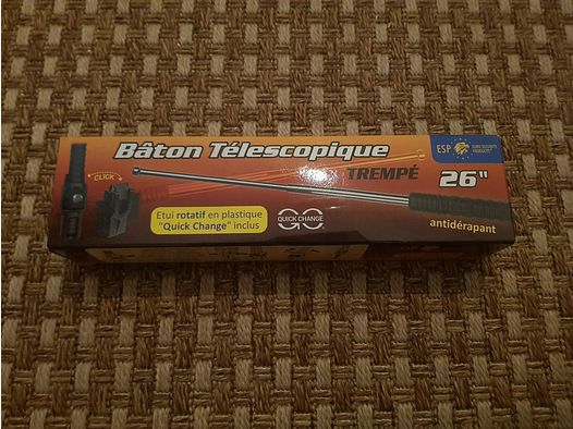 Teleskopschlagstock 26`` von ESP aus gehärtetem Stahl 