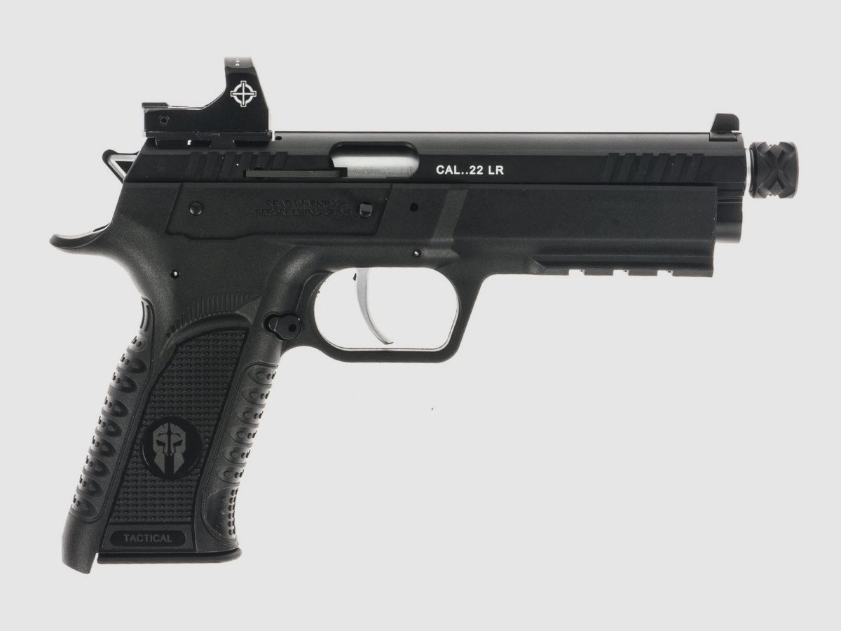 Pistolet Tanfoglio Force 22 L Tactical Optic Czarny 2026 .22 LR, zdjęcie 1 z 4