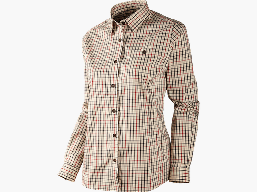 Lancaster Lady L/S shirt Red Check