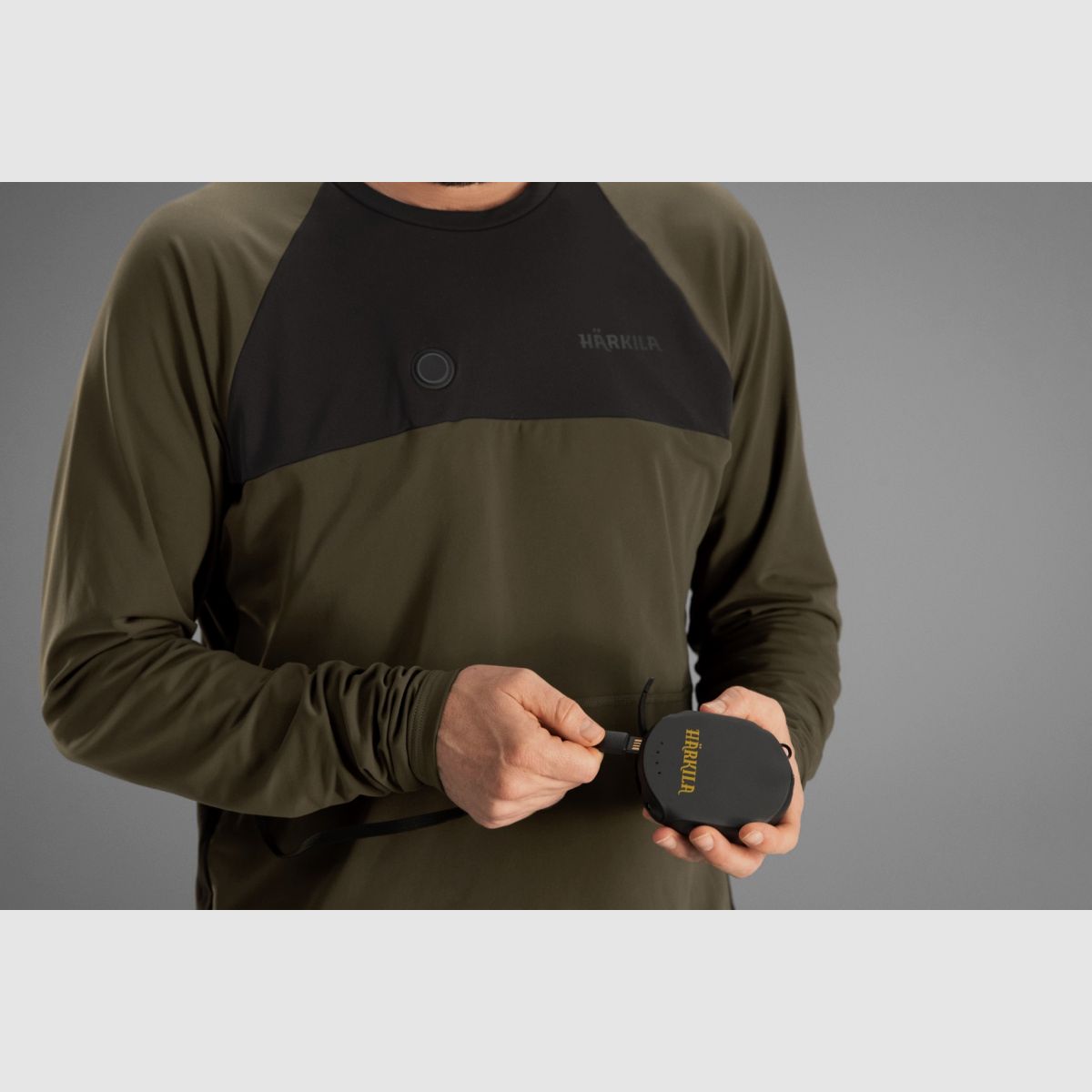 HÄRKILA Heat Thermal Shirt Willow Green/Black