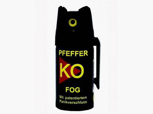 40ml Hochw. Pfefferspray K.O. FOG Sprühnebel – 11 % OC / 2,5 Mio. Scoville v. Ballistol - Abwehr