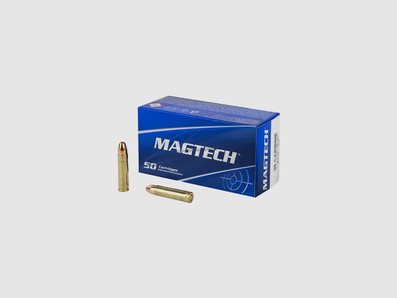 Munizioni Magtech 30 Carbine, (30m1) 110 grains FMJ