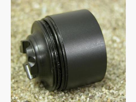 Lamella di ricambio in ACCIAIO "REGULÄR-ST" NERA, cal. .223 Rem fino a .338 Lapua, utilizzabile anche per i silenziatori VESPULA "F" fino a 5,5 mm Fino a cal. .308 Win/.30-06