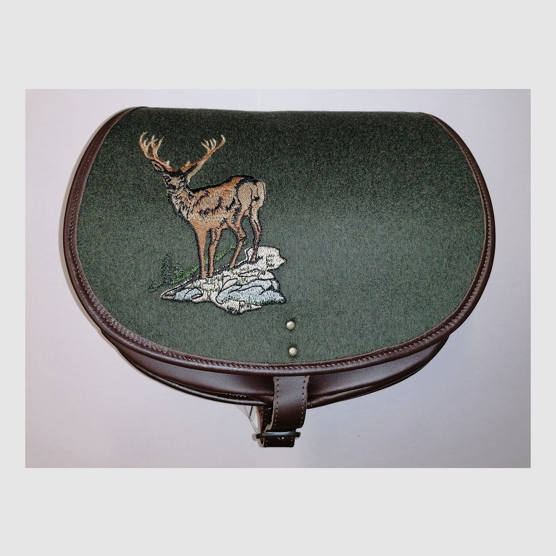 Jagdtasche Leder/Loden