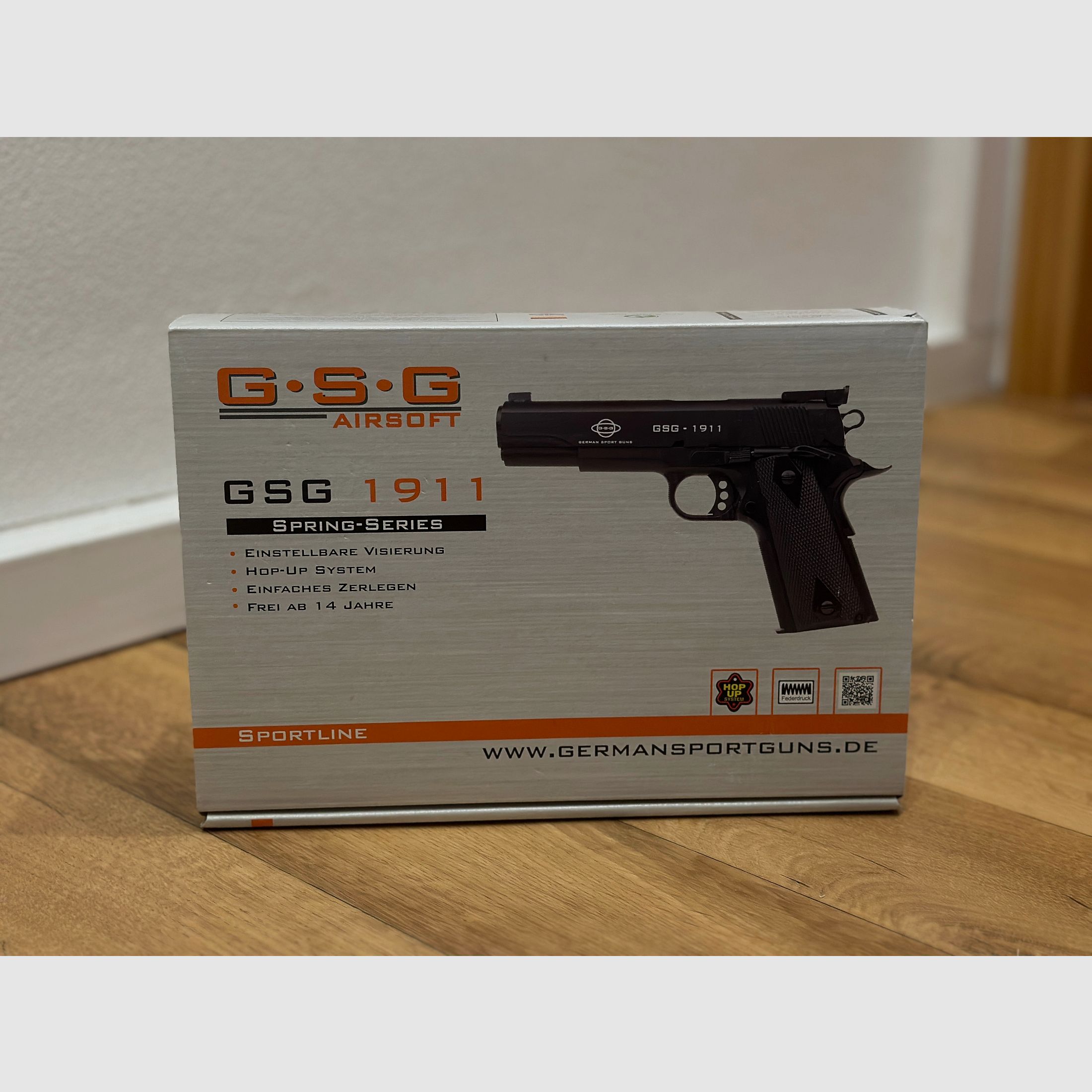 Softair pistol Airsoft GSG Colt 1911 Sportline incl BB's