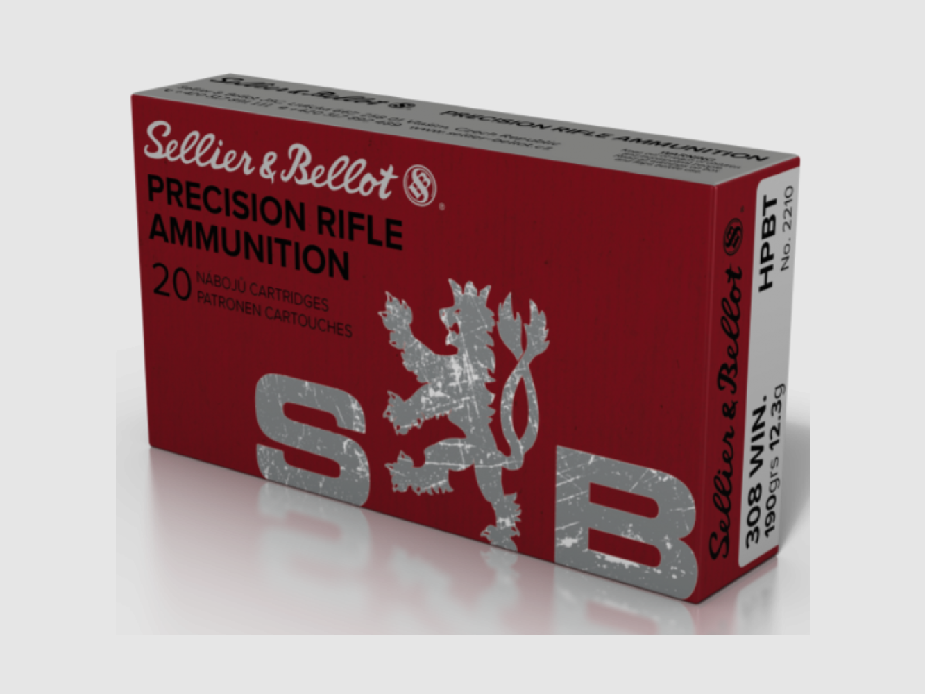 308 Winchester S&B HPBT 190gr VE20