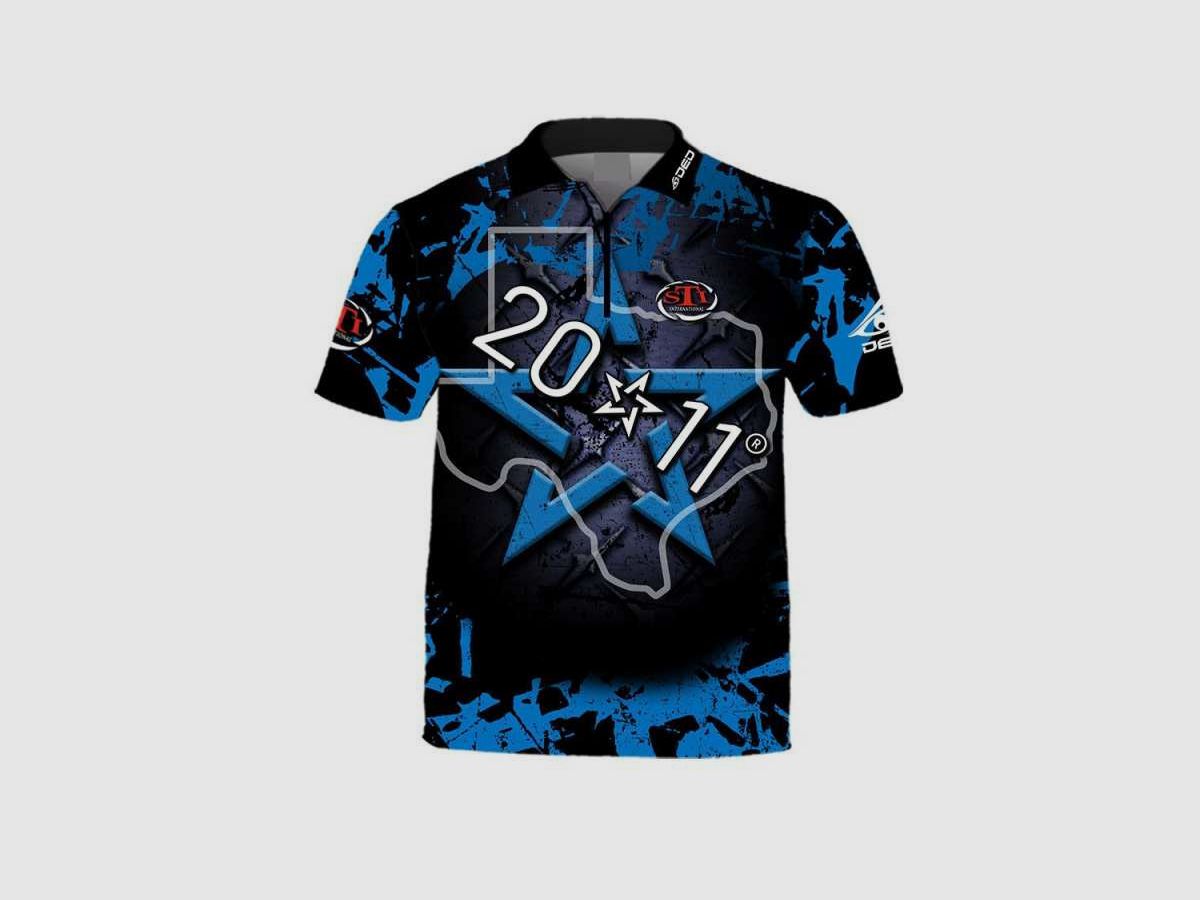 DED Sportswear Set STI 2011 Blue Theme, size: 10XL, Custom Name: With Custom Name, image 2 sur 3
