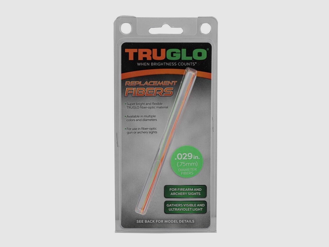 Juego de 5 fibras ópticas fluorescentes de colores sólidos surtidos – 0,75 mm, imagen 6 de 9