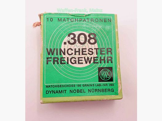 RWS (WZd.Fa.Rottweil) rifle cartridges .308Win free rifle