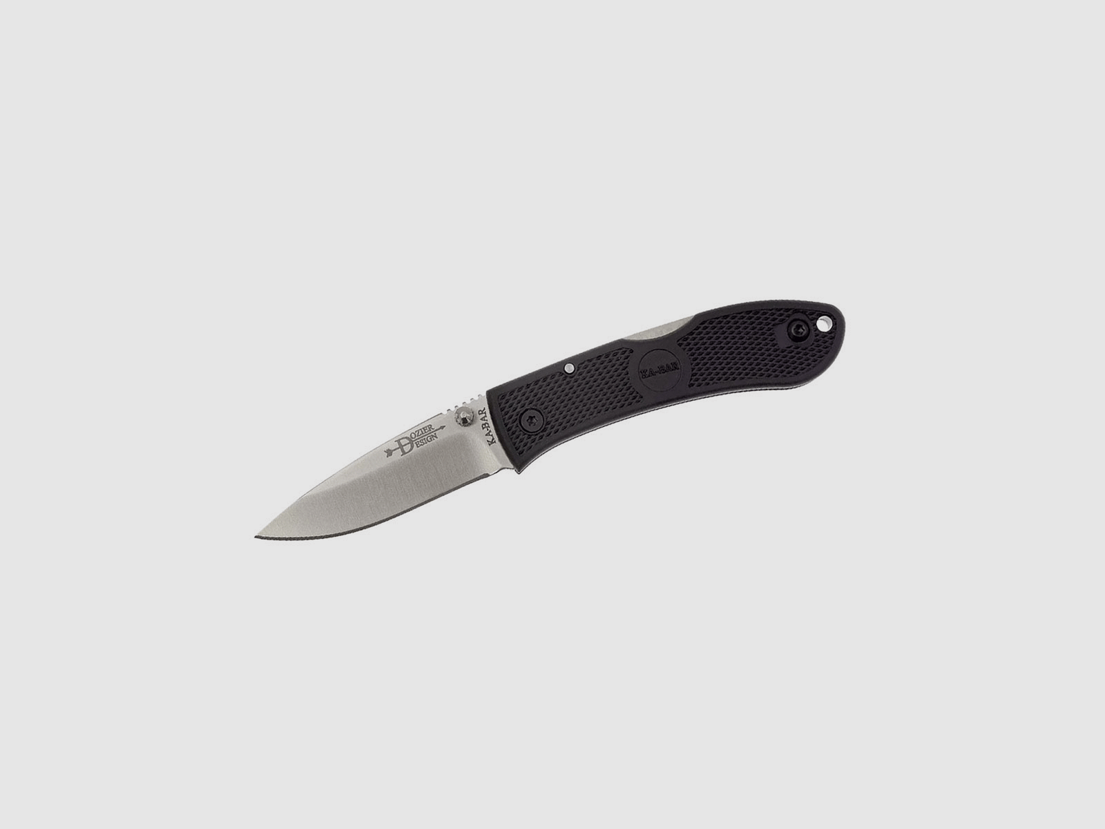 Couteau – KA-BAR – DOZIER MINI FOLDER BLACK 4072, image 1 sur 2