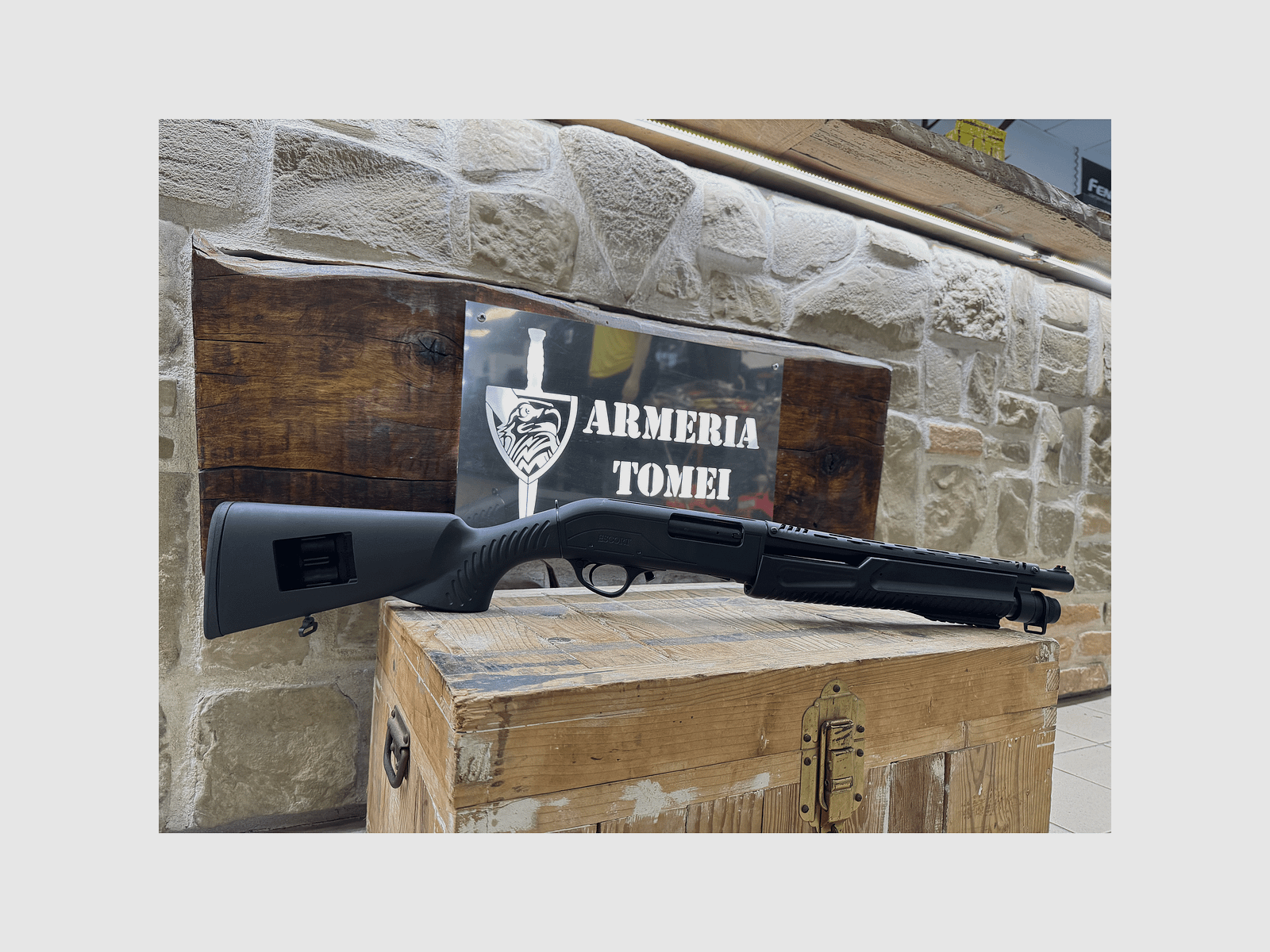 USED – PUMP GUN – HATSAN MOD. ESCORT cal. 12, image 1 of 5