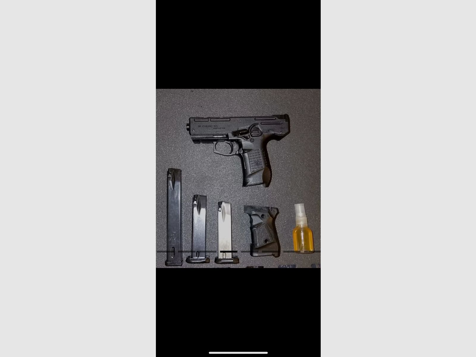 VK Zoraki 925 + Zoraki 914 Kit de conversion Noir PTB 1005