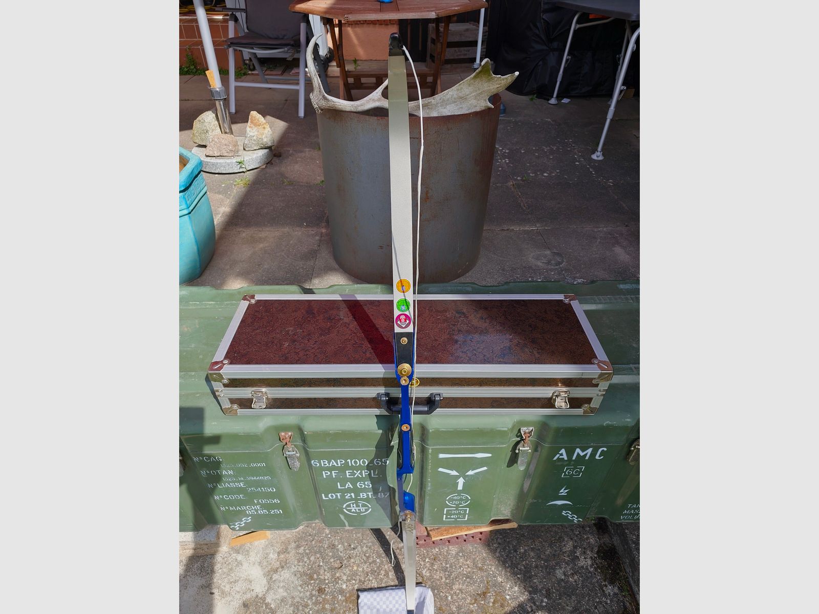 MSW USA tournament recurve bow competition bow with history