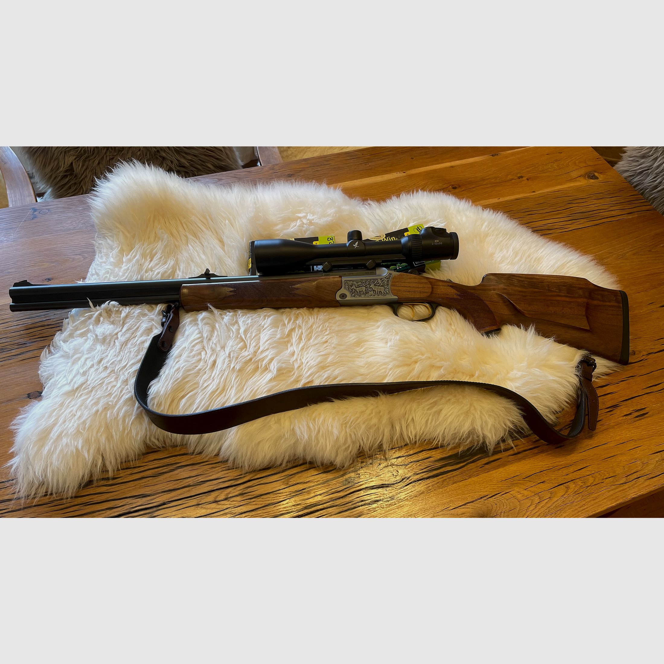 BLASER BBF 95 "Sp. Shot" | 12/76 - .308 | Inkl. Blaser Sattelmontage und Zielf. Swarovski Z6i 2-12x50