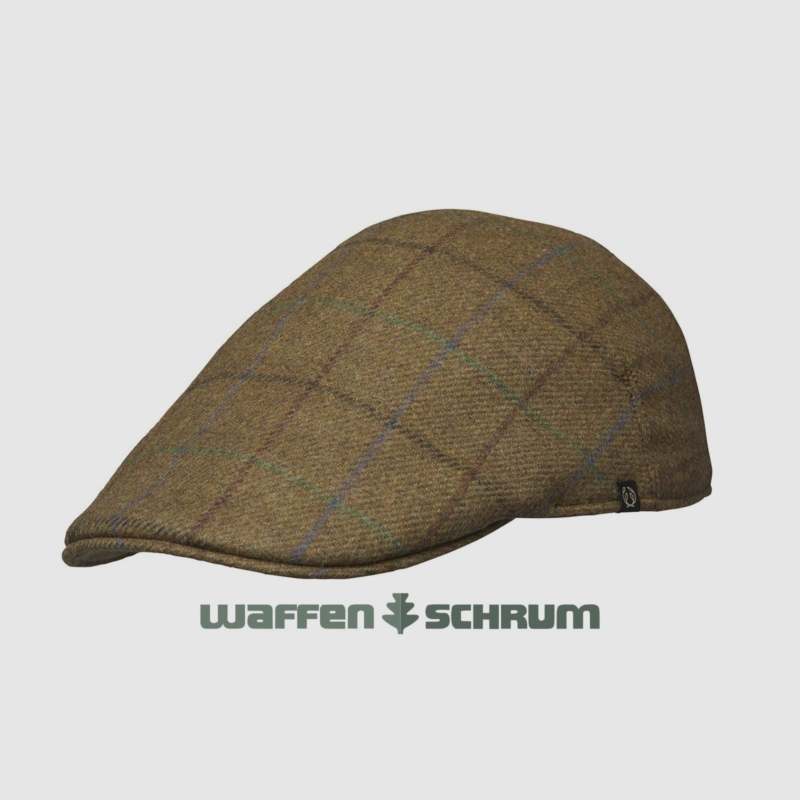 Chevalier Cap Dalton Tweed Sixpence Oak Brown