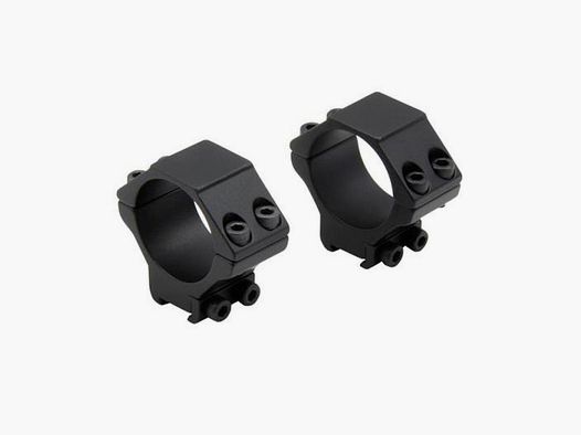Collier pour lunette en alu Fuzyon 30 mm - Bas - Rail 11 mm
