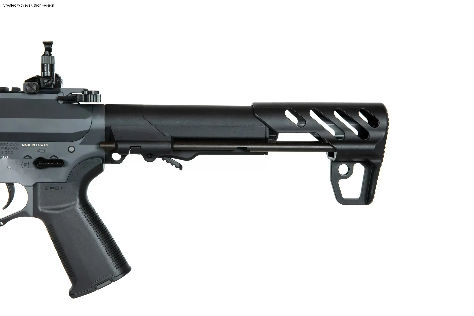 G&G SBR8 Seekins Precision 7" airsoft carbine – Gray, image 18 of 20