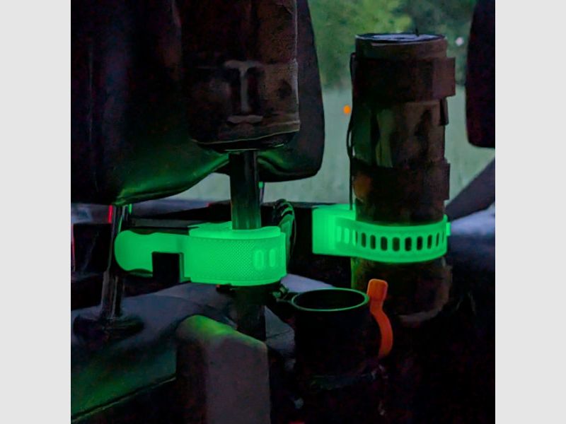 Gewehrhalter-System "Krabbe Pro" für Kopfstützen im Auto - Original Jagawams