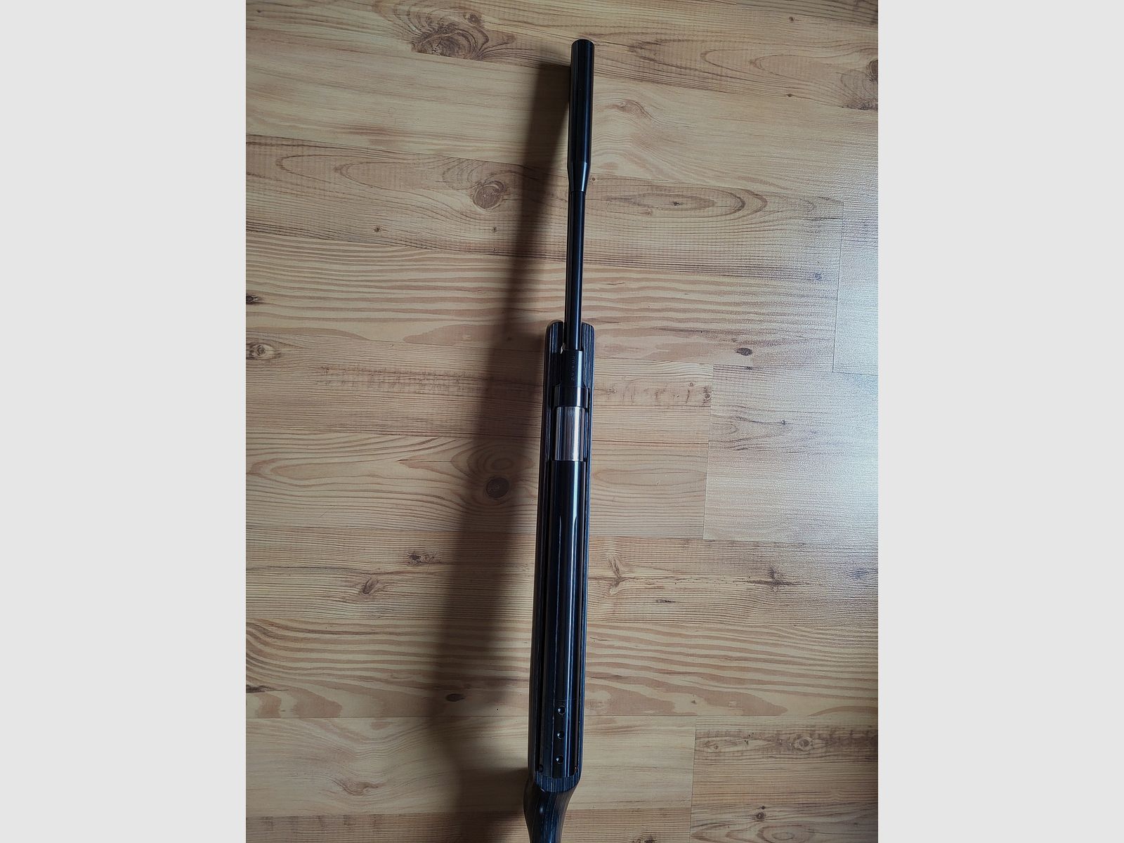 Weihrauch HW97K .177 4,5mm culata de madera laminada azul pieza de colección versión F