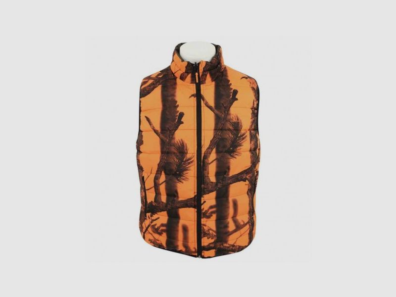 Weste Jagd Percussion Warm umkehrbar, Bild 1 von 3