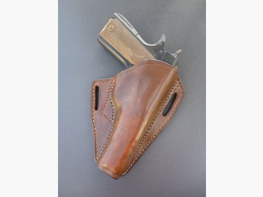 HKDesign Holster Art. Nr. 015 ,Pancake Holster für Colt  / TT33  - Rechtshänder 