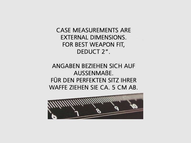 Bulldog Cases BDT TACTICAL- Double - Tan – Waffentasche (109 cm)