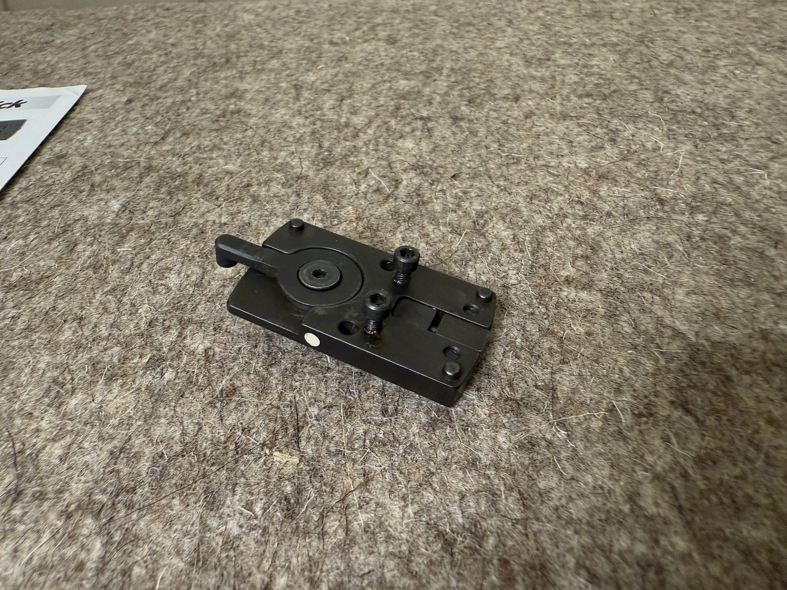 MAKlick Schwenkmontage für Vorderplatten