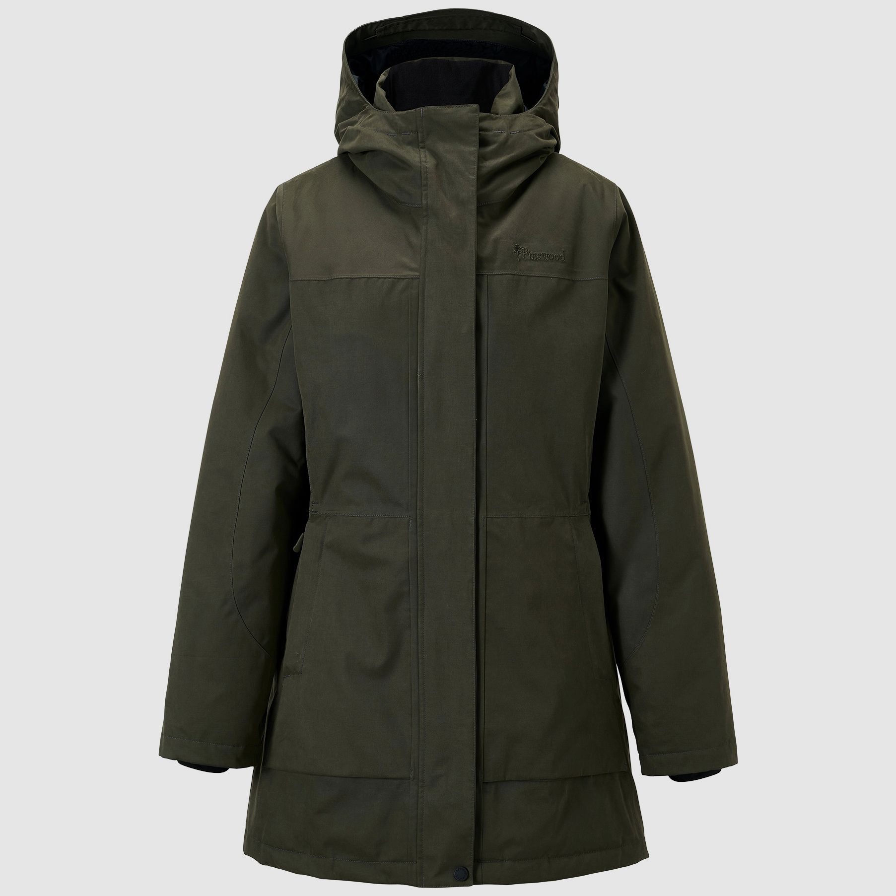Pinewood Parka Winter Padded Dark Green