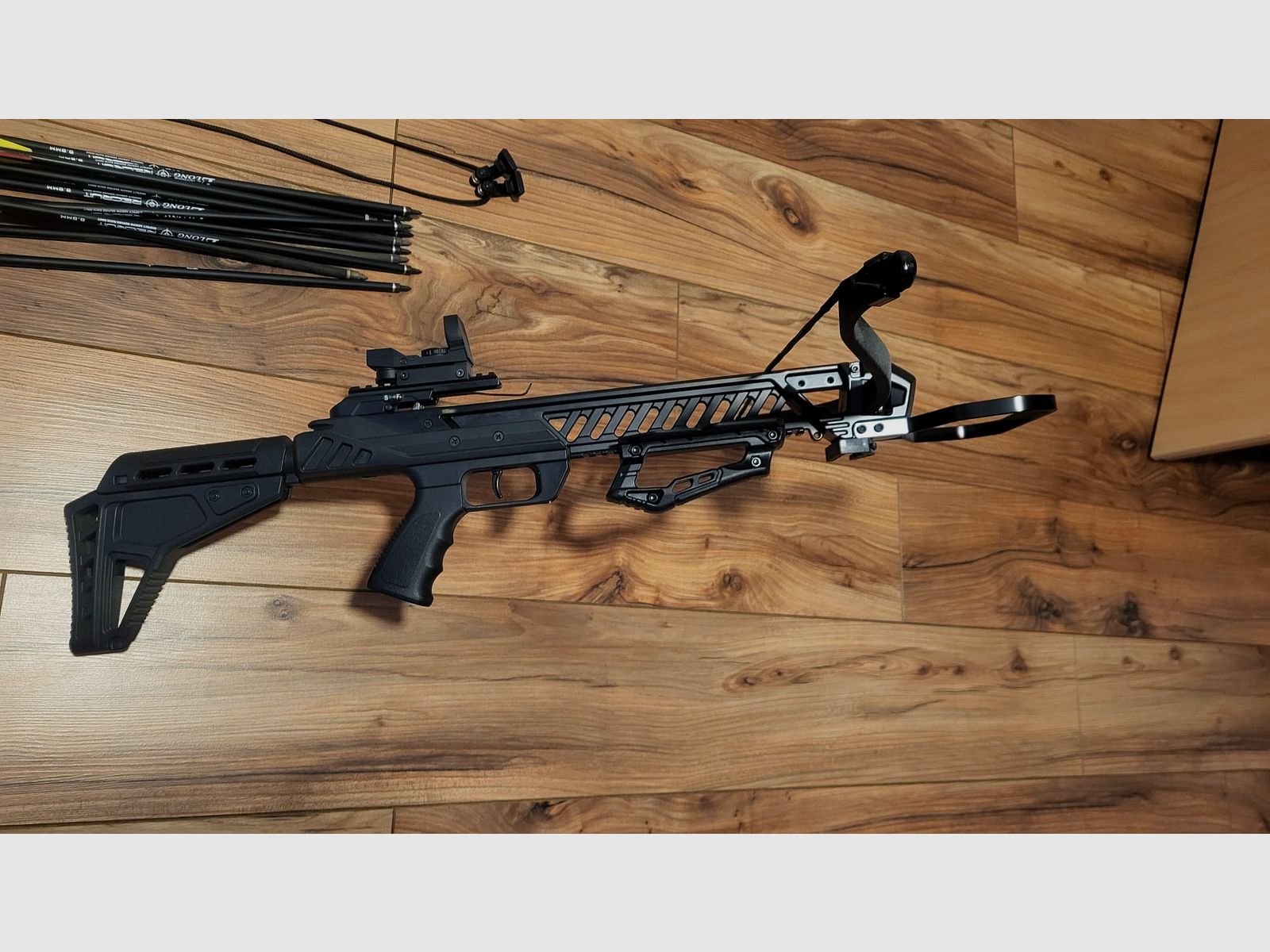 Man Kung MK-XB27BK Jagd Recurve-Armbrust 175lbs, 255fps