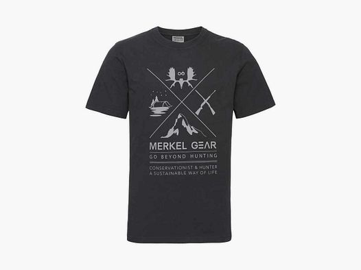 T-shirt de chasse Merkel Gear Cross