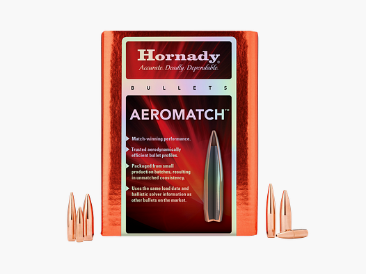 Hornady Geschoss 22 Cal .224 69gr HPBT (1-9″) (500)