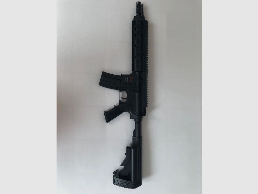 Heckler & Koch HK416C karabin softair 6mm automatyczny w pełni, w tym 2 x akumulator + oryginalne opakowanie + kulki 6mm