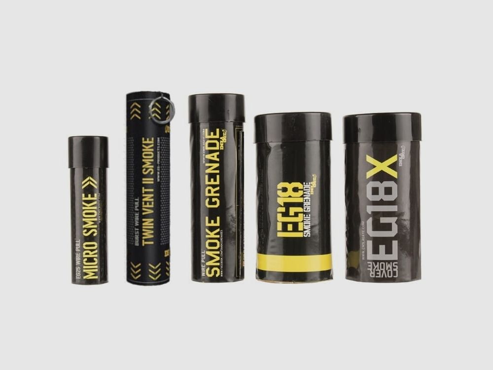 Enolagaye SMOKER PACK - Paintball Rauchgranaten Starter Kit